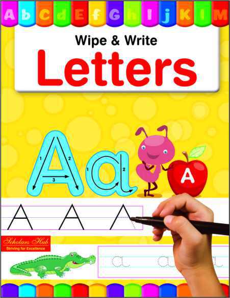 Scholars Hub Wipe & Clean Alphabet